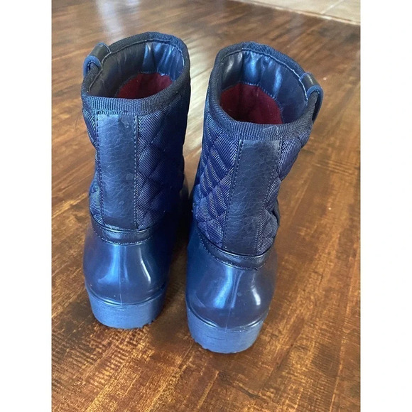 Tommy Hilfiger Boots Women’s Size: US 5 Waterproof Blue Winter/Fall Pre-owned - Picture 6 of 10